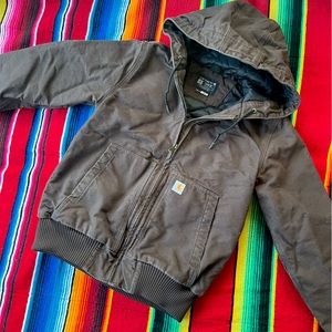 Carhartt Women’s Loose Fit Washed Duck Insulated Active Jacket // warmest rating